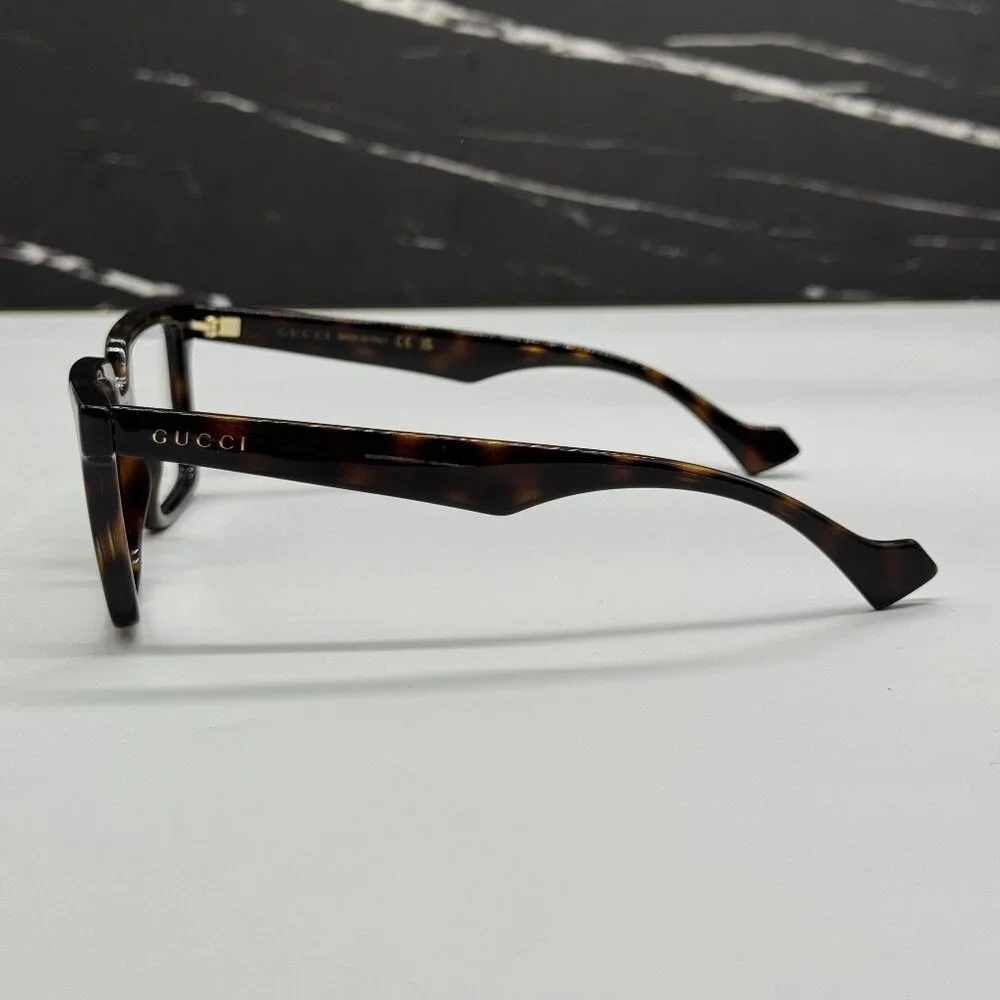 NEW GUCCI GG1540O 002 HAVANA UNISEX EYEGLASSES GUCCI